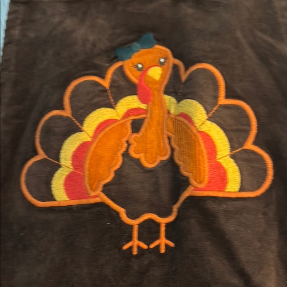 Gymboree Brown Corduroy Turkey Applique Dress - Picture 2 of 7